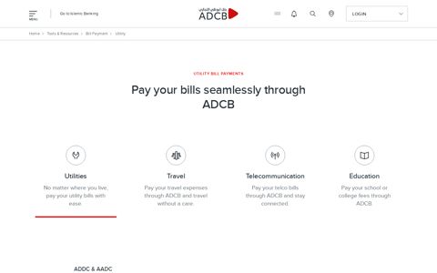 Bill Payment - Utility - Adcb.Com