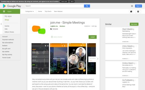 join.me - Simple Meetings - Apps on Google Play