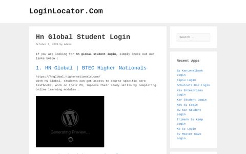 Hn Global Student Login - LoginLocator.Com
