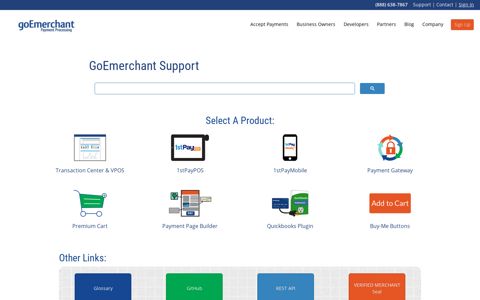 GoEmerchant Technical Support - Payment Processing ...