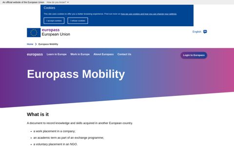 Europass Mobility | Europass - Europa EU