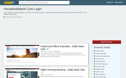 Householdbank Com Login - Loginii.com