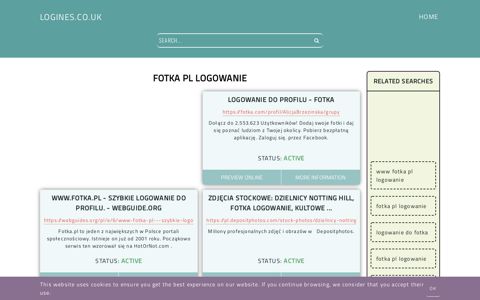 fotka pl logowanie - General Information about Login