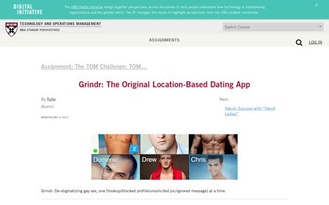 Grindr: The Original Location-Based Dating App - Technology ...