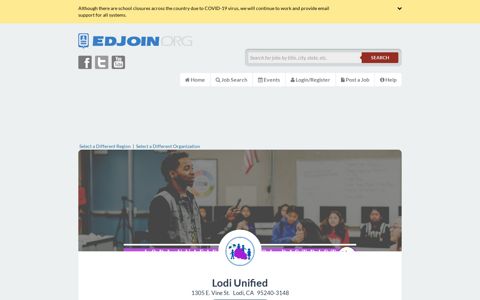 Lodi Unified Job Portal - EdJoin