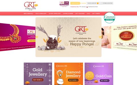 GRT Jewellers | Online Jewellery Shopping |Jewellery Online