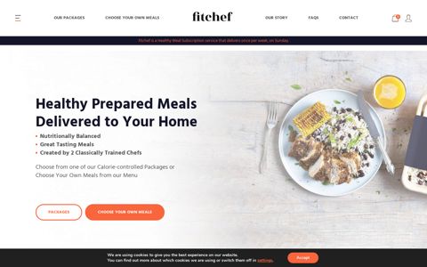 Healthy Prepared Meals Delivered | Meal Prep | fitchef