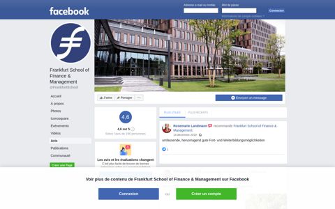 Frankfurt School of Finance & Management - Reviews ...