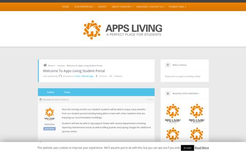 Welcome To Apps Living Student Portal – APPS LIVING LTD