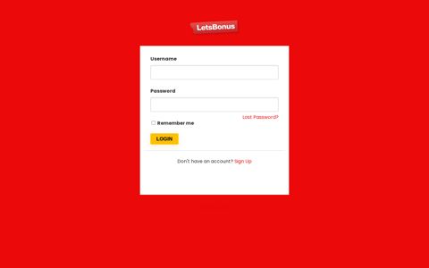 Register - LetsBonus