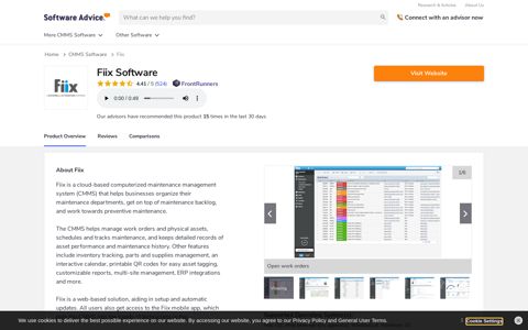 Fiix Software - 2020 Reviews, Pricing & Demo
