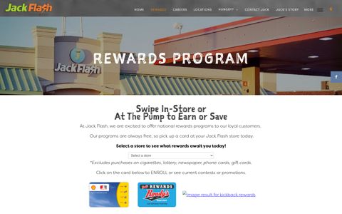 Rewards Program - Jack Flash