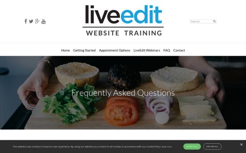 FAQ | IIN Website Training | LiveEdit