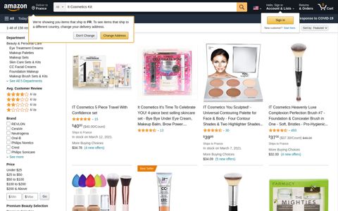 It Cosmetics Kit - Amazon.com