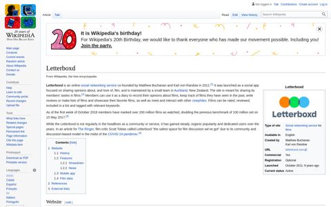 Letterboxd - Wikipedia