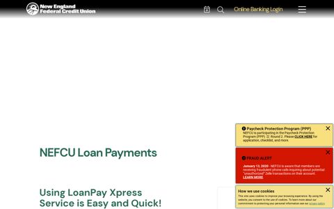 NEFCU Loan Payments - New England Federal Credit Union