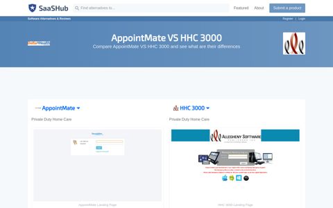 AppointMate VS HHC 3000 - differences & reviews? | SaaSHub