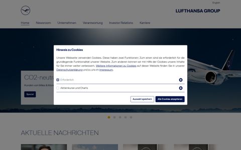 Lufthansa Group: Home