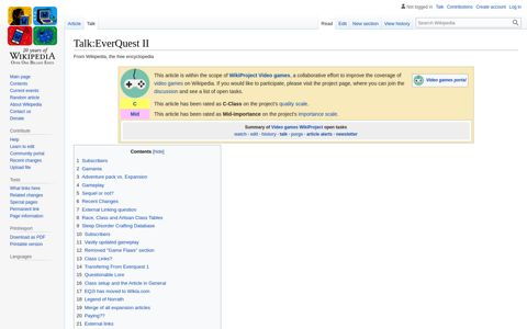 Talk:EverQuest II - Wikipedia