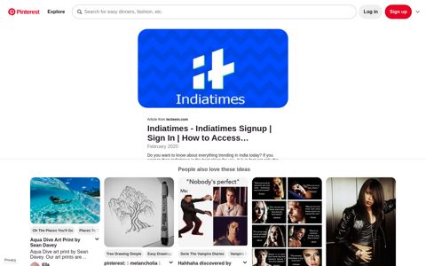 Indiatimes - Indiatimes Signup | Sign In | How to Access ...