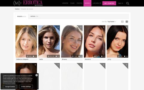 Top Models - Errotica Archives