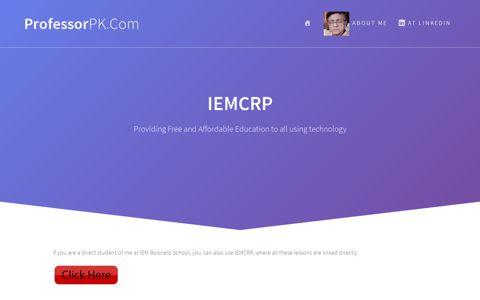 IEMCRP – ProfessorPK.Com