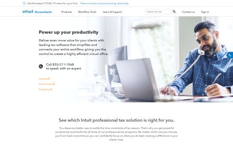 Intuit Professional Tax Preparation Software | ProConnect