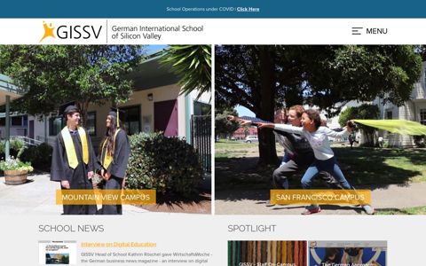 German International School of Silicon Valley - GISSV Home ...
