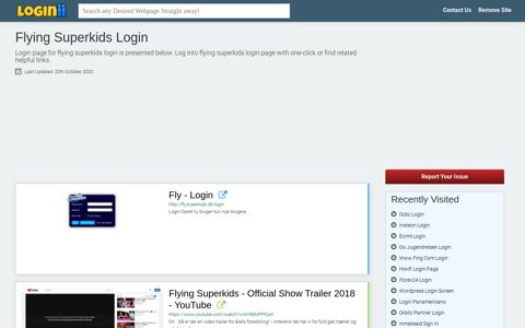Flying Superkids Login | Accedi Flying Superkids - Loginii.com