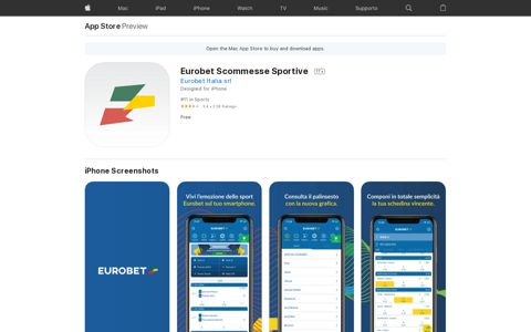 ‎Eurobet Scommesse Sportive on the App Store
