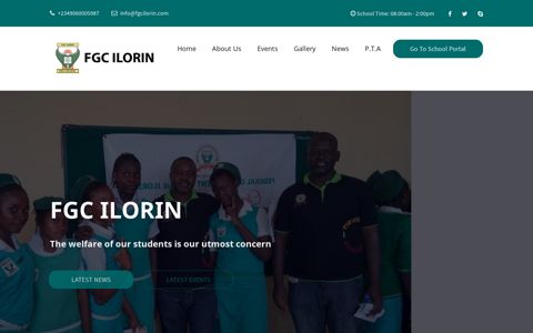 Federal Government College Ilorin | School Website