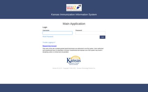 KS WebIZ - Kansas.gov