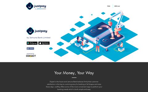 JustPay by Jamuna Bank Limited | Digital Banking | Circle ...