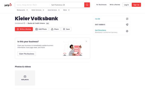 Kieler Volksbank - Banks & Credit Unions - Bebelplatz 4, Kiel ... - Yelp