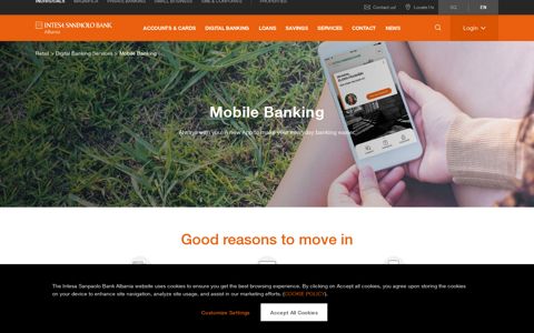 Mobile Banking | Intesa Sanpaolo Bank Albania
