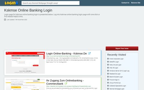 Kskmse Online Banking Login - Loginii.com