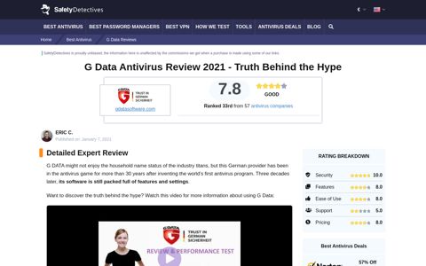 G Data Antivirus Review 2020 - Truth Behind the Hype