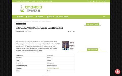 Instamania APK Free Dowload v3.3.3.2 Latest For Android