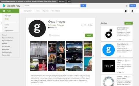 Getty Images - Apps on Google Play