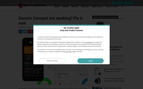 Garmin Connect not working? Fix it now - MyHealthyApple