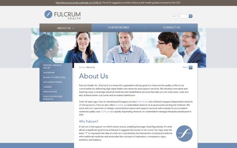 About Us – Fulcrum Health Inc.