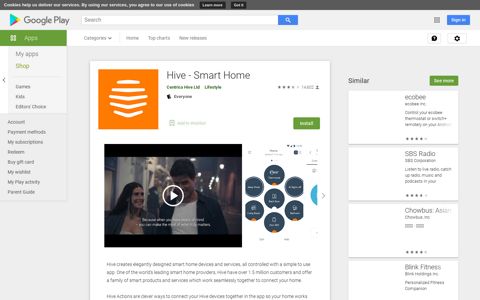 Hive - Smart Home - Apps on Google Play