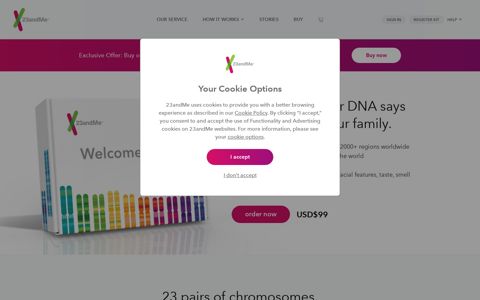 23andMe: DNA Genetic Testing & Analysis