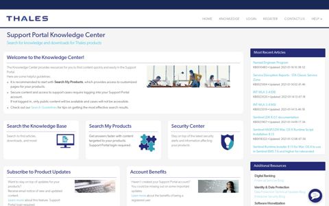 Knowledge Center - Thales Customer Support - Gemalto