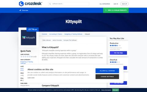 Kittysplit | Software Reviews & Alternatives - Crozdesk