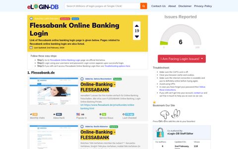 Flessabank Online Banking Login - штыефпкфь login 0 Views