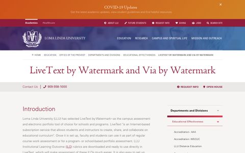 LiveText by Watermark and Via by Watermark | Loma Linda ...