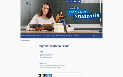 Zugriff für Studierende - fernuni.ch