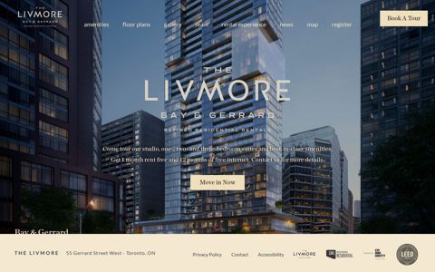 The Livmore: Refined residences for rent at the corner of Bay ...