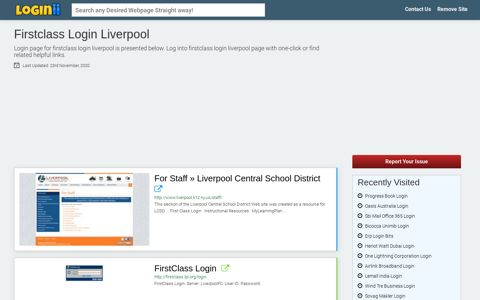 Firstclass Login Liverpool - Loginii.com